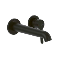 SKYLA, MATT BLACK, BATERIE INASTRATA LAVOAR, CU 2 TRECERI, SEPARATE, PIPA 15CM, FARA VENTIL, PT TVW00015200000, TVW116001000K5